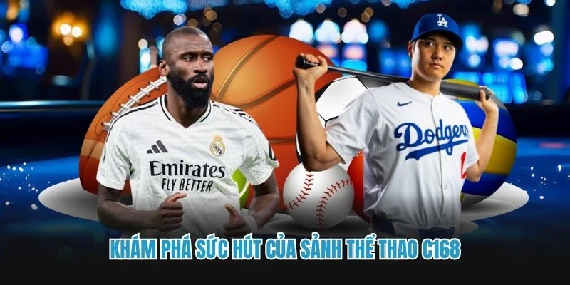 Khám phá sức hút của sảnh thể thao C168