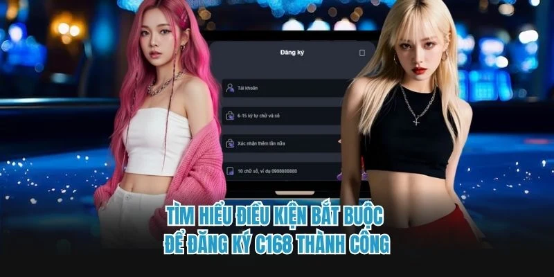 Tìm hiểu điều kiện bắt buộc để đăng ký C168 thành công
